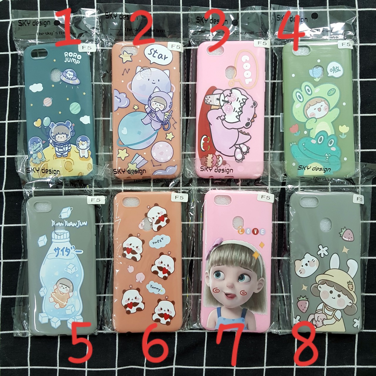 Ốp lưng dẻo cute cho oppo f5/ f5 youth/ a73/ a79 đẹp