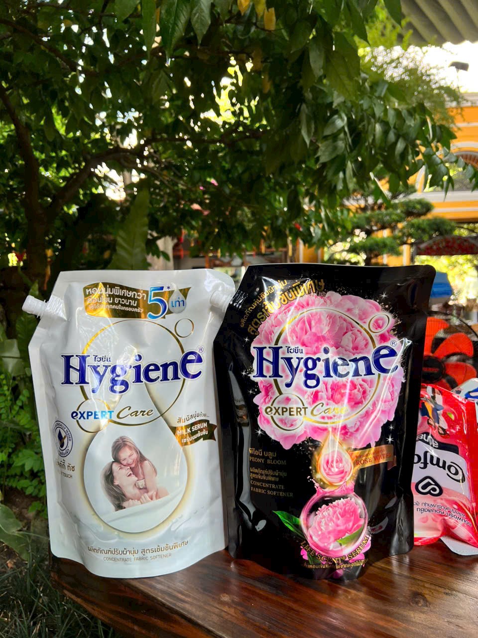 Nước xả vải Hygiene PLUS công nghệ Thái Lan đậm đặc lưu hương lâu hơn TÚI 1150ml