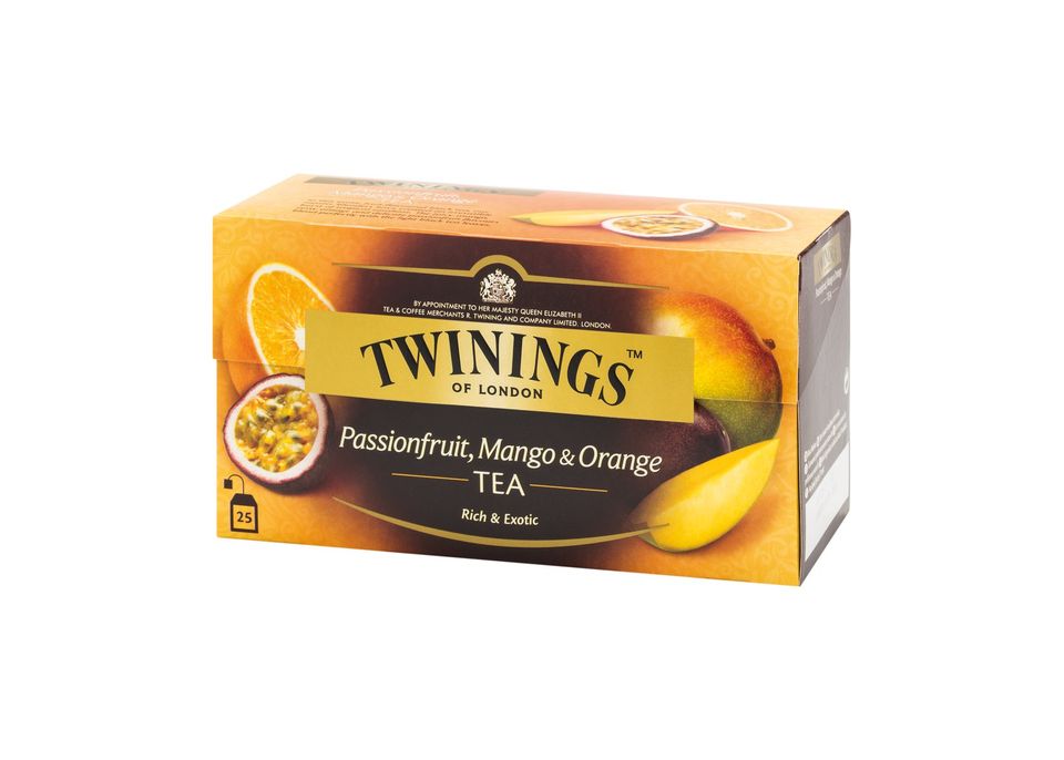Trà đen Twinings Of London Passion Fruit Mango & Orange - Trà Chanh Dây, Cam & Xoài