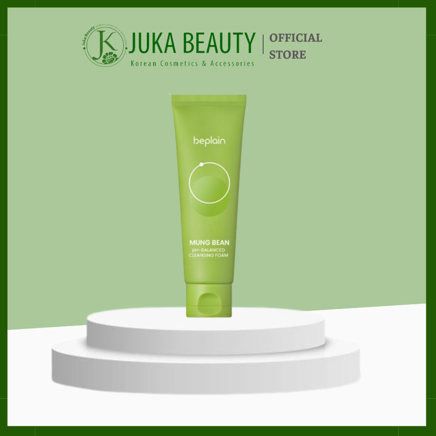 Sữa rửa mặt đậu xanh cân bằng độ PH Beplain Mung Bean PH-Balanced Cleansing Foam 80ml