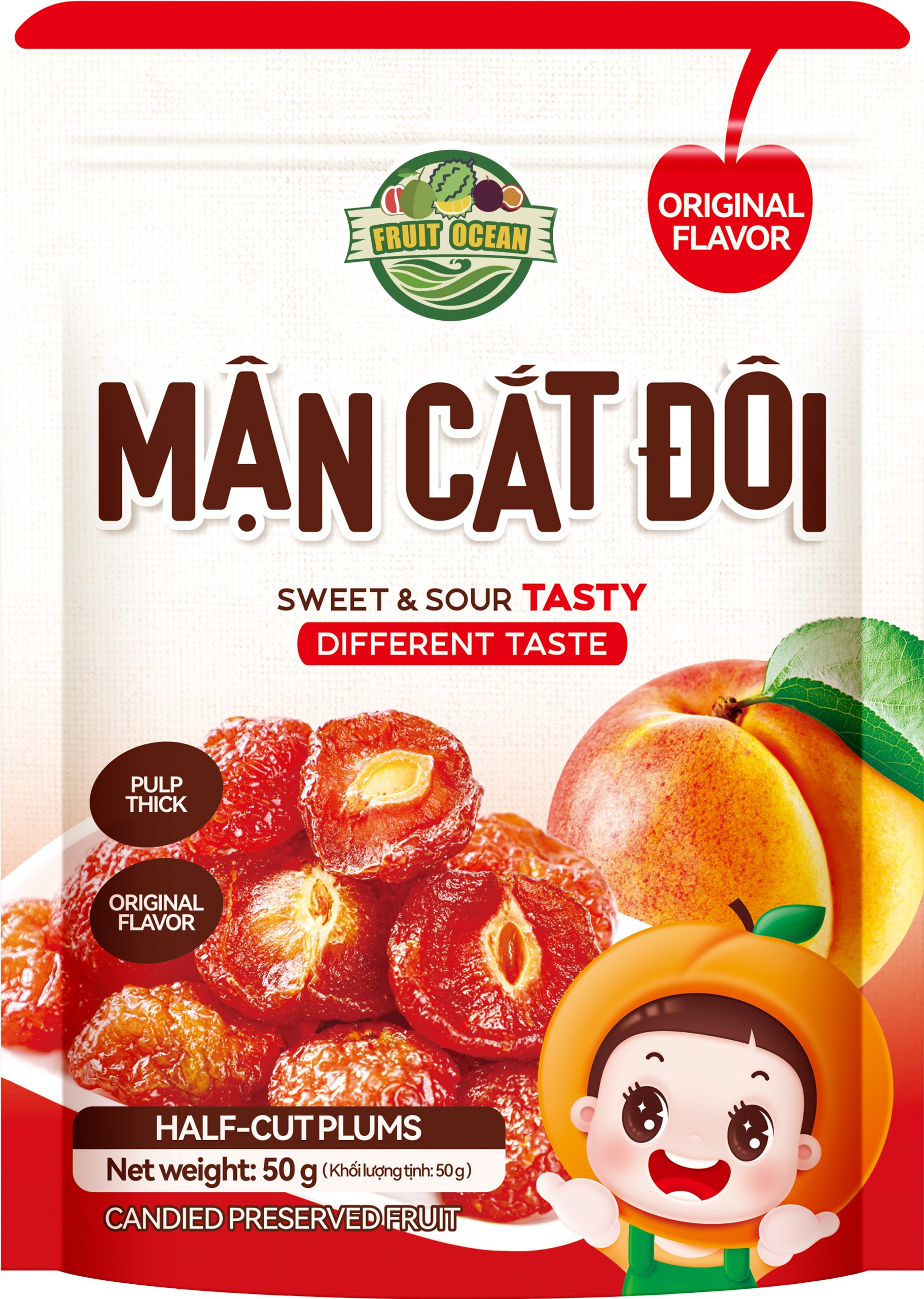MẬN CẮT ĐÔI