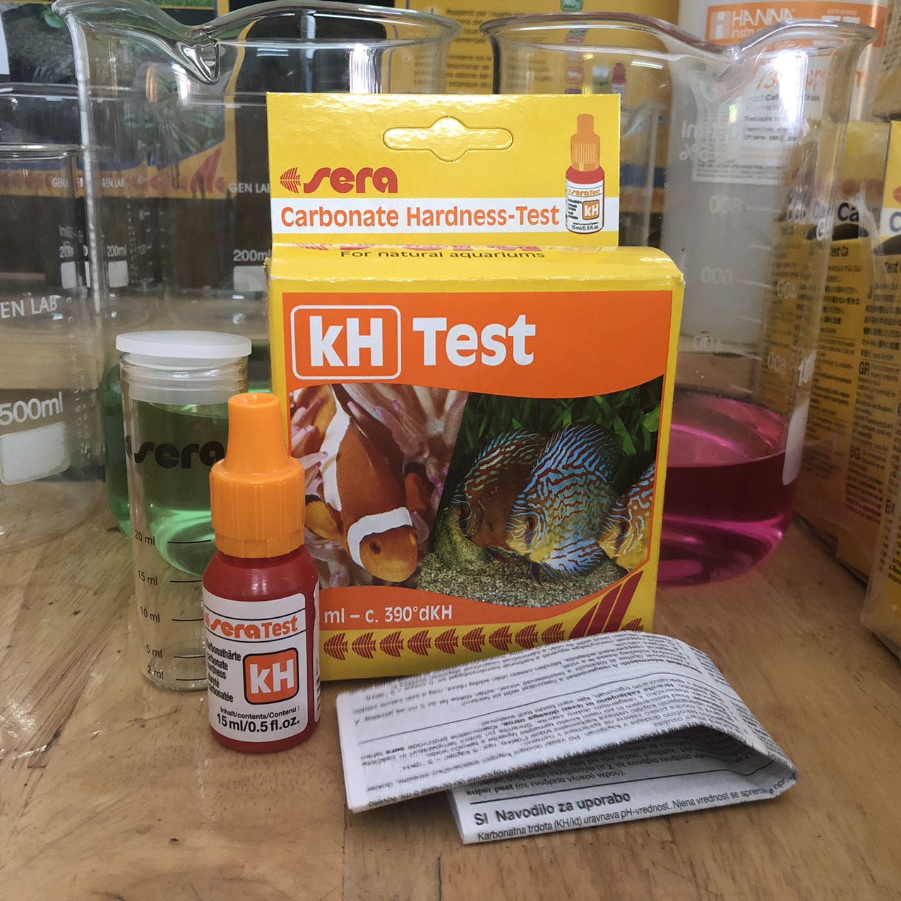 Bộ đo Kiềm test KH sera