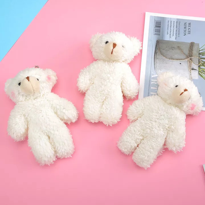 Móc khóa gấu bông treo balo, móc khoá dễ thương