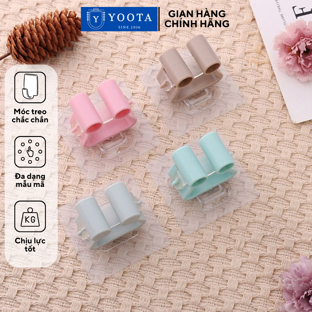 Móc Treo Chổi Dán Tường Chịu Lực Móc Treo Cây Lau Nhà Chịu Lực 5kg Thông Minh Tiện Lợi