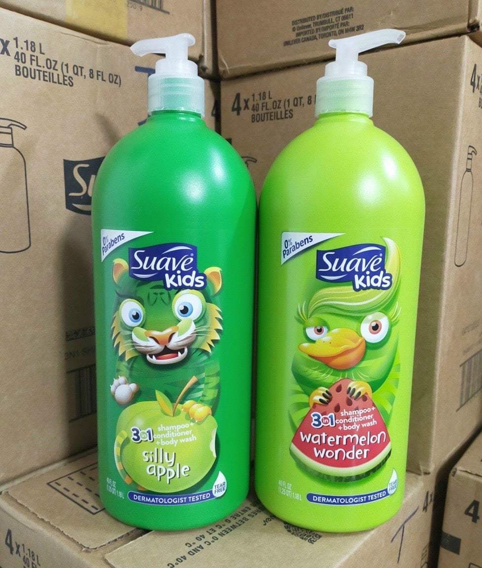 💢 💢 dầu gội, xả và sữa tắm 3in1 suave kids dành cho trẻ em 💢 💢 xuất xứ: usa