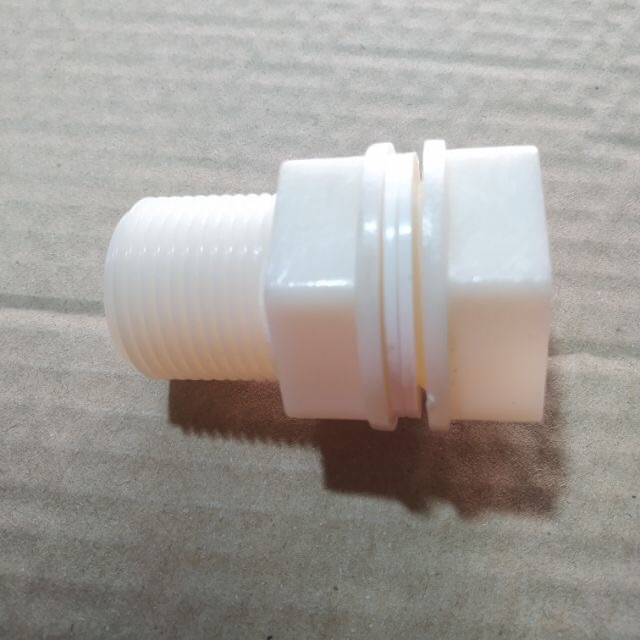 ỐC XIẾT BỒN NHỰA ABS, ren thùng phi nhựa