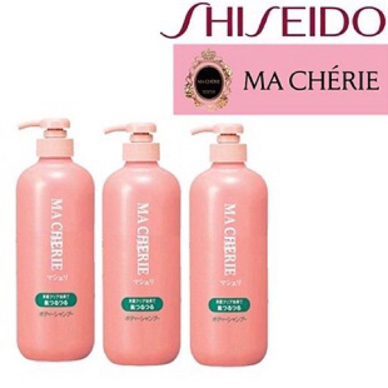 ?? sữa tắm sáng mịn da shiseido ma chérie 600ml