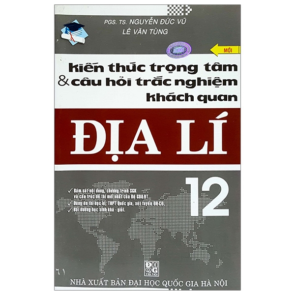 Fahasa - Kiến Thức Trọng Tâm & Câu Hỏi Trắc Nghiệm Khách Quan Địa Lí 12