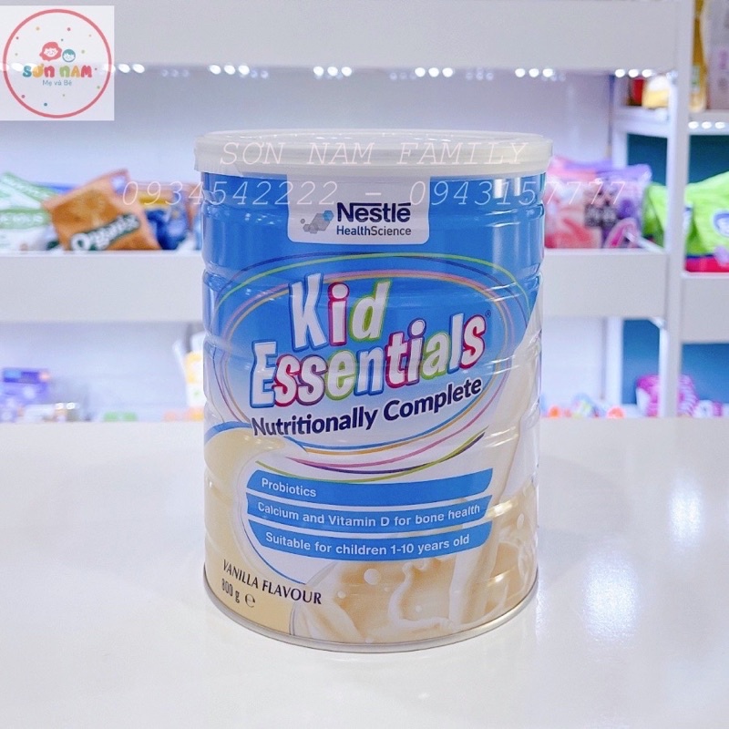 Sữa kid essential úc 800g