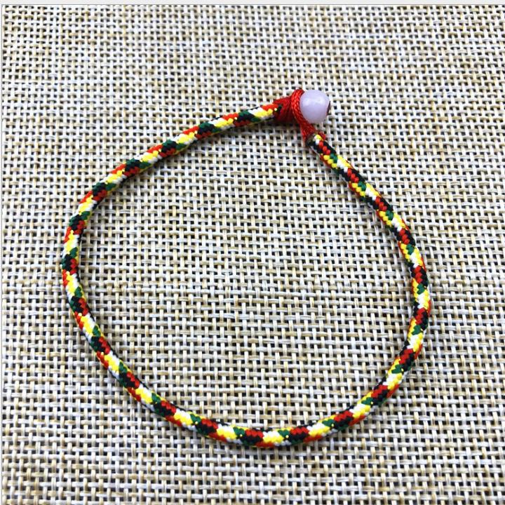 Set 10 vòng tay ngũ sắc may mắn