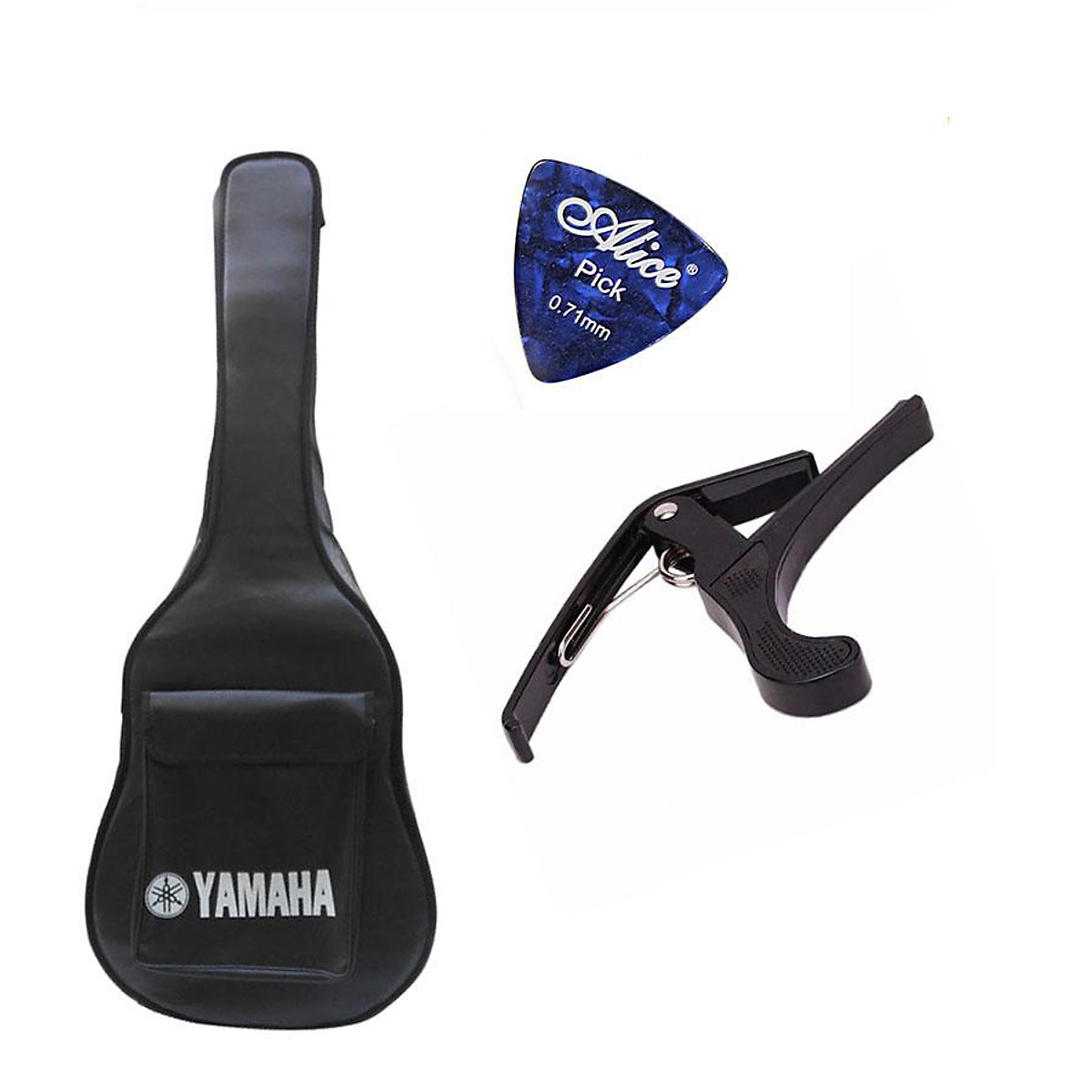 Combo bao đàn guitar 3 lớp+ Capo+ Pick gảy