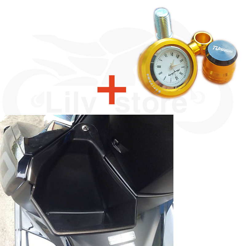 Hộc đựng đồ airblade gắn được cho dòng xe ab 2020, AB 2021, ab 2016-2019 & đồng hồ gắn chân gương