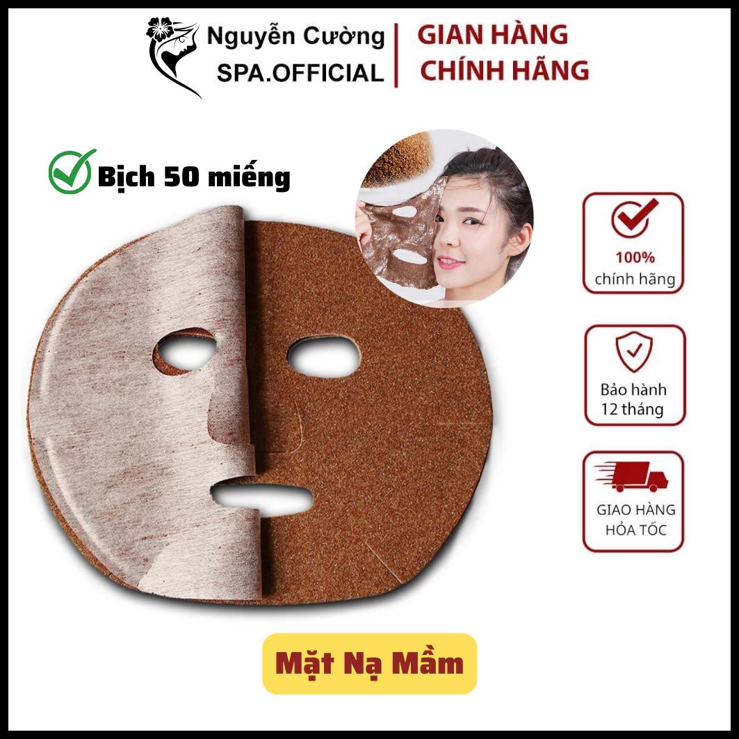 Mặt Nạ Ngũ Hoa 50 miếng - Mặt nạ mầm sống hàng hanmade chuyên dùng trong Spa TMV hoặc cá nhân