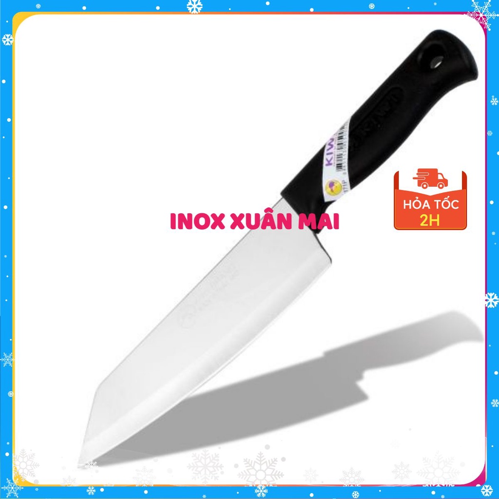 Dao cán đen kiwi - inox xuân mai