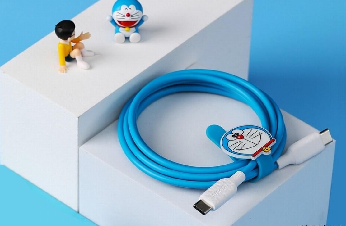 Cáp sạc Anker Doraemon Lightning to C Powerline II A8632 được chứng nhận MFi