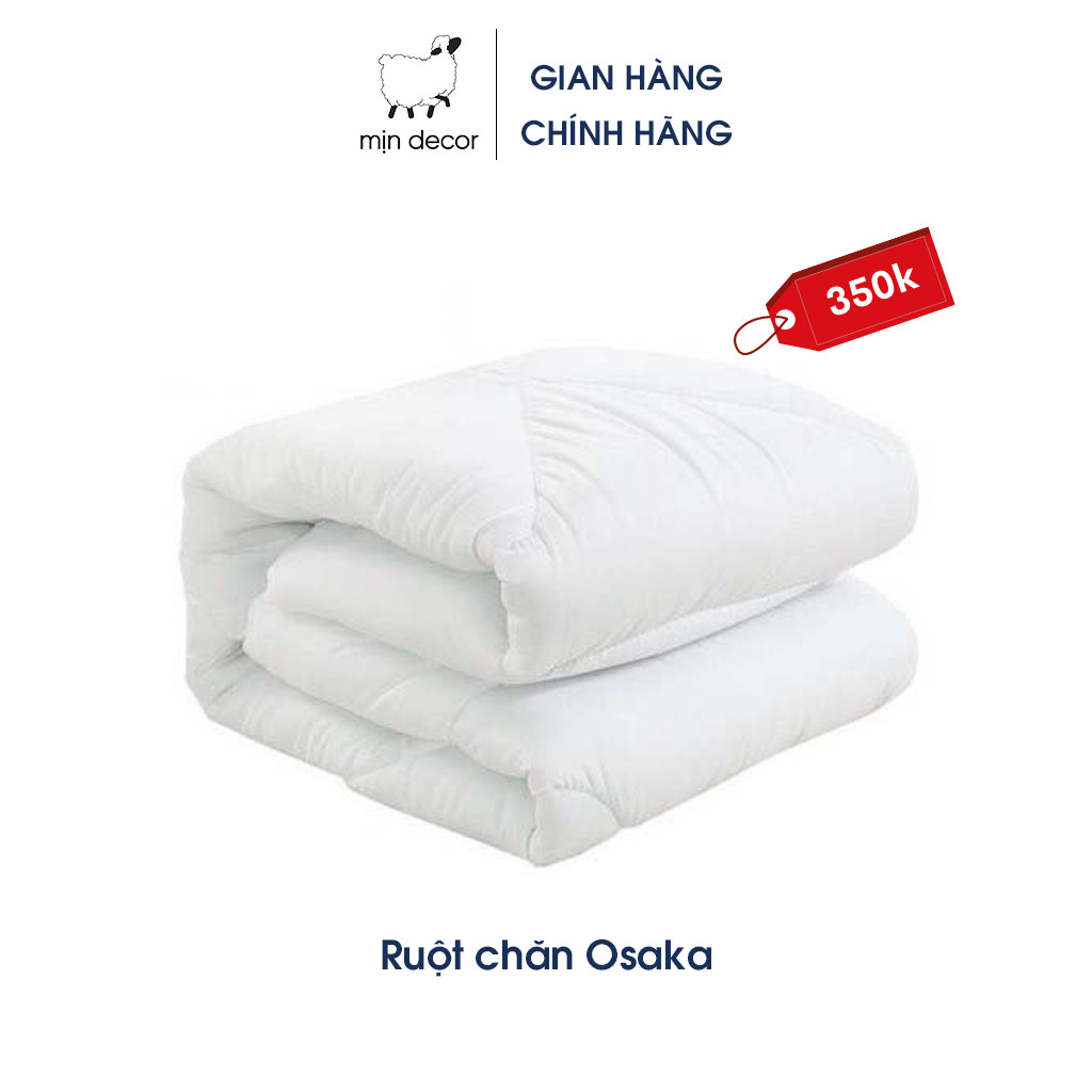 Ruột chăn bông ép osaka - ruột chăn muji mịn decor cao cấp mềm mịn