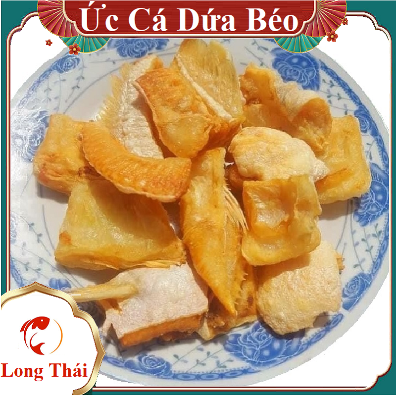 Ức Mỡ Khô Cá Dứa- Lườn Cá Dứa Thơm Béo Ngon Sạch - Long Thái