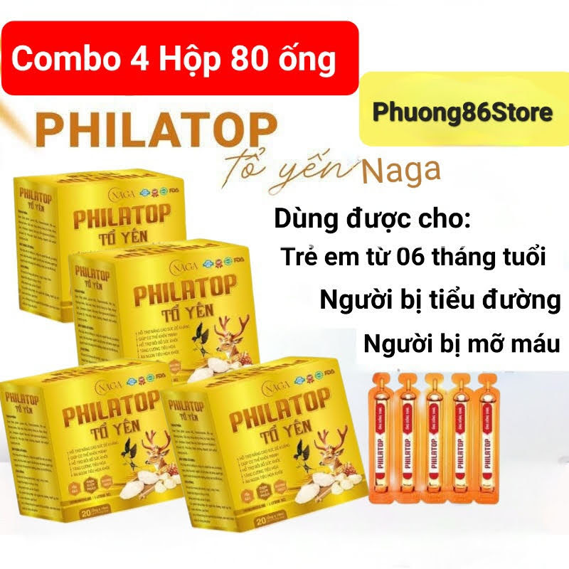 Philatop tổ yến hỗ trợ bồi bổ sức khỏe , ăn ngon tiêu hoá khoẻ