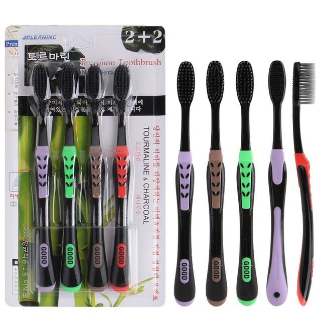 Combo 4 bàn chải đánh răng than hoạt tính hàn quốc