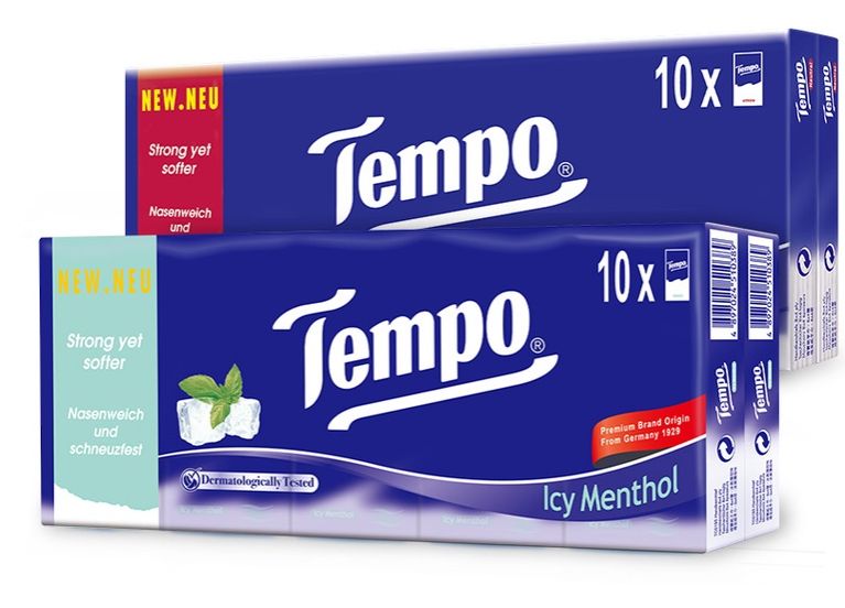 Lốc Khăn giấy bỏ túi Tempo Regular