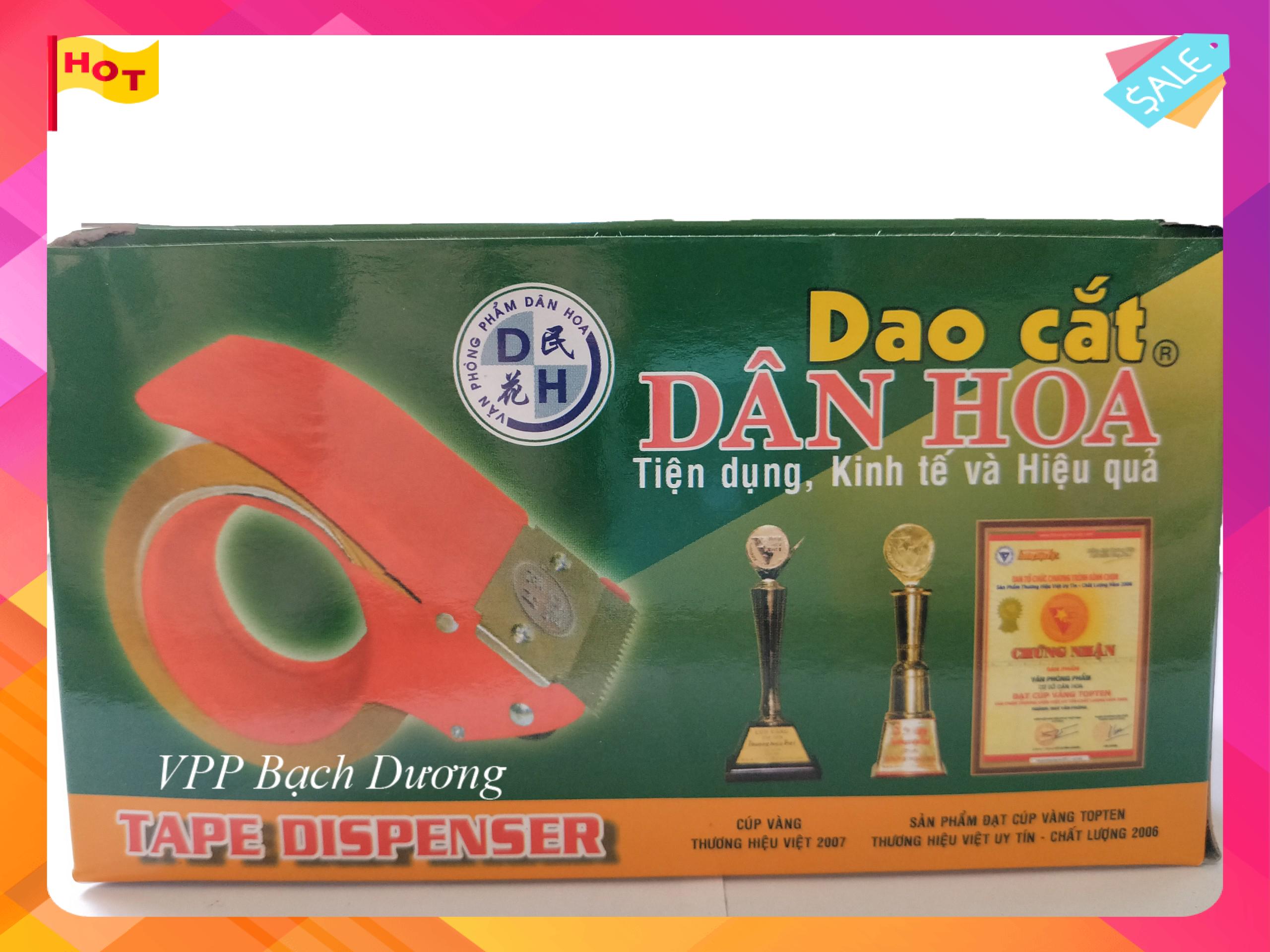 Cắt băng keo dán thùng 6cm - Dân Hoa- cái - ngựa cắt băng keo 6cm