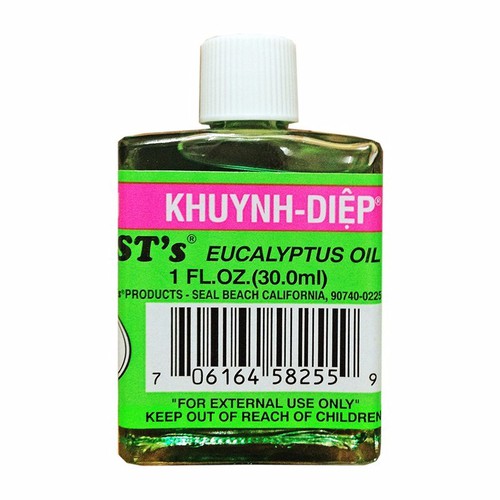 Dầu khuynh diệp Mỹ BST’s Eucalyptus Oil của  chai 30ml