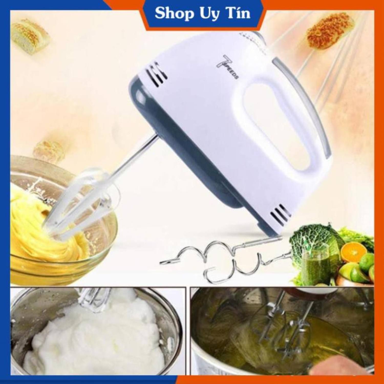 Máy Đánh Trứng Cầm Tay Scarlett 7 Tốc Độ Công Suất 180W