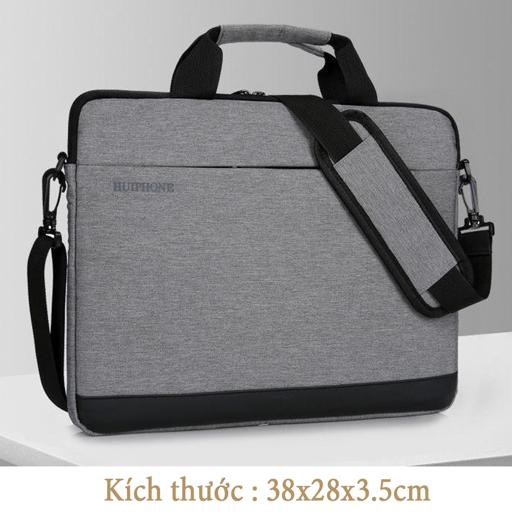 Túi chống sốc macbook 15,6 inch , Túi chống sốc laptop 38x28x3,5cm , Vải chống thấm nước và lớp lông mút trong chống sốc