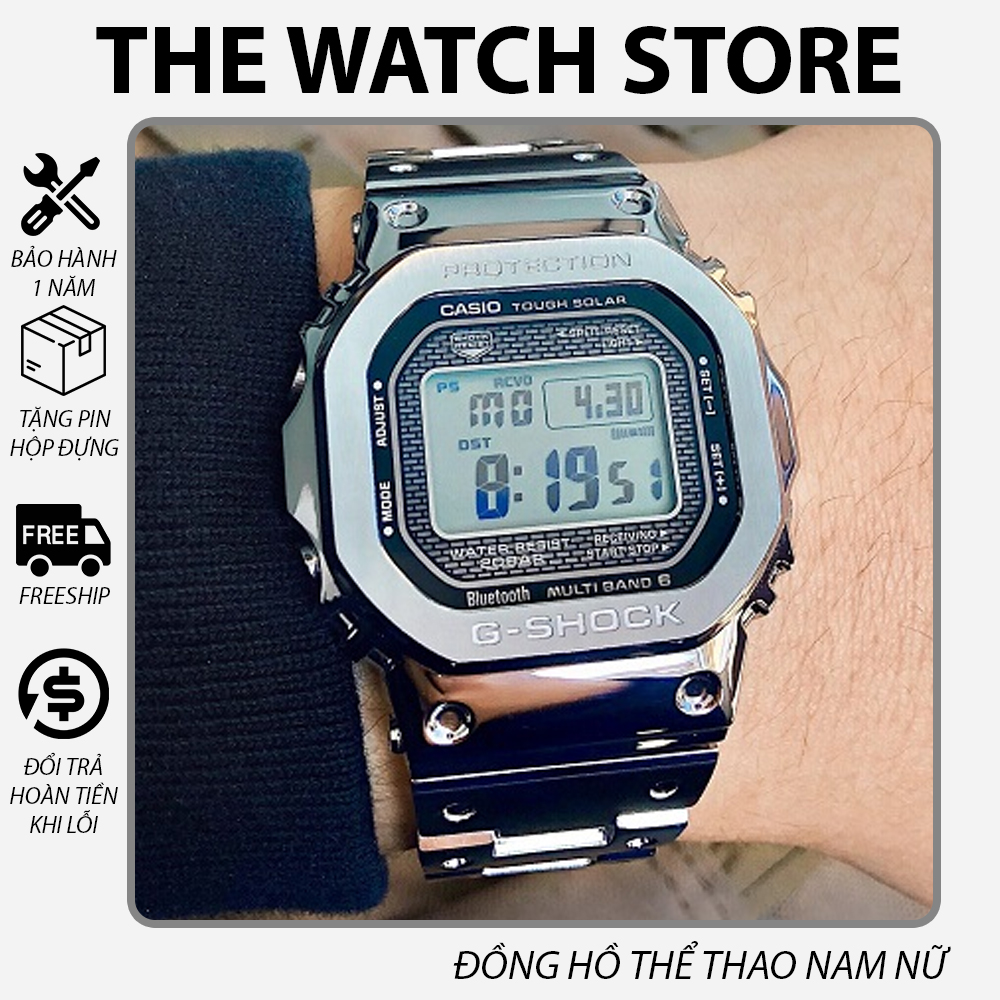 Đồng hồ Nam Casio G-Shock GMW-B5000D - Siêu Phẩm hoàn toàn bằng kim loại