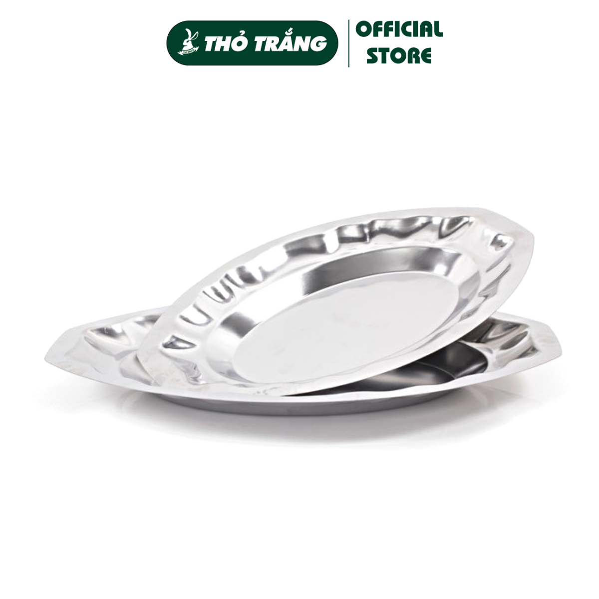 Dĩa bò né, Dĩa hấp cá - Dĩa Hột Xoài Inox 304 cao cấp không gỉ loại dày