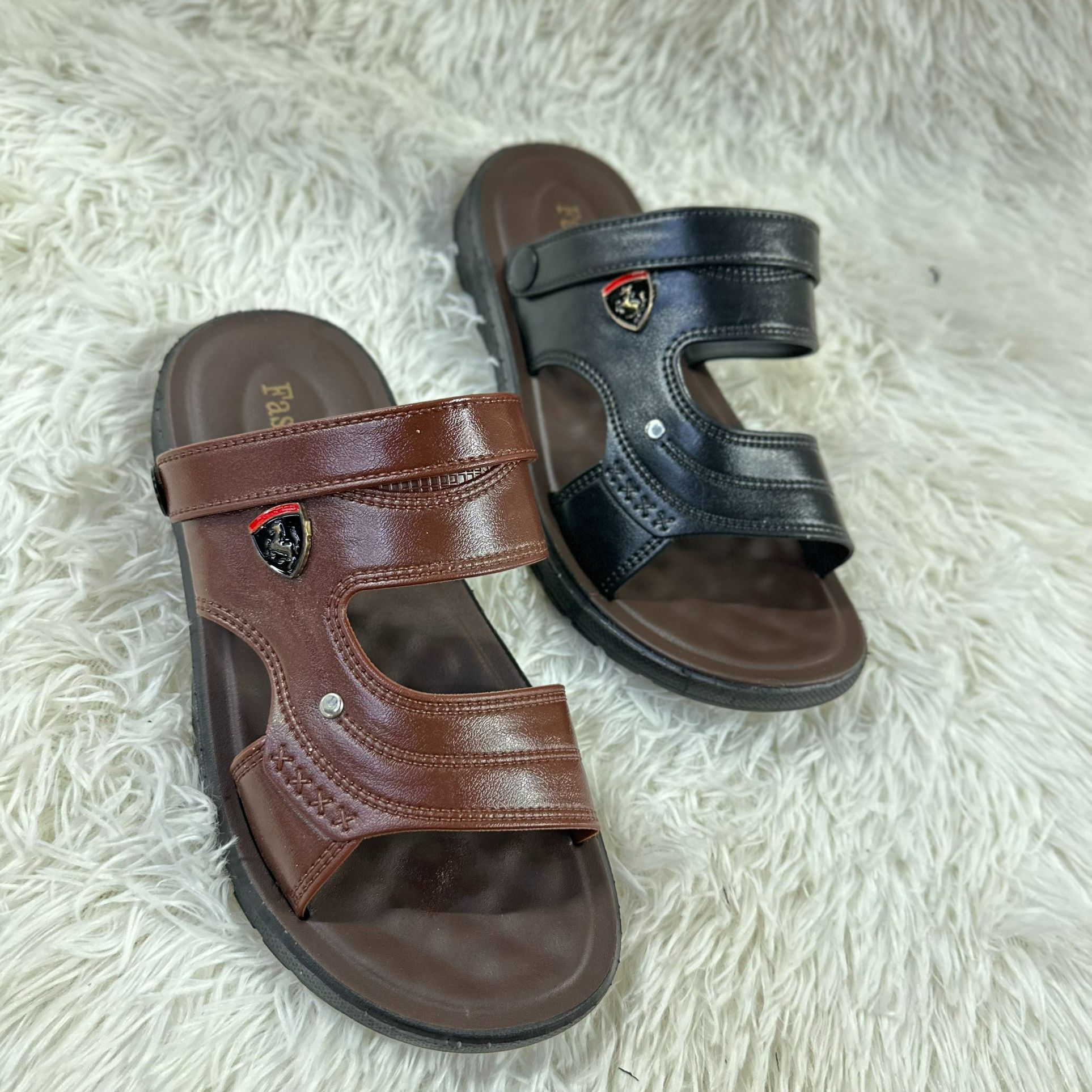 (Có 2 Màu) xăng đan nam - Dép quai hậu học sinh Fashion 2 quai siêu đẹp. mã 1988