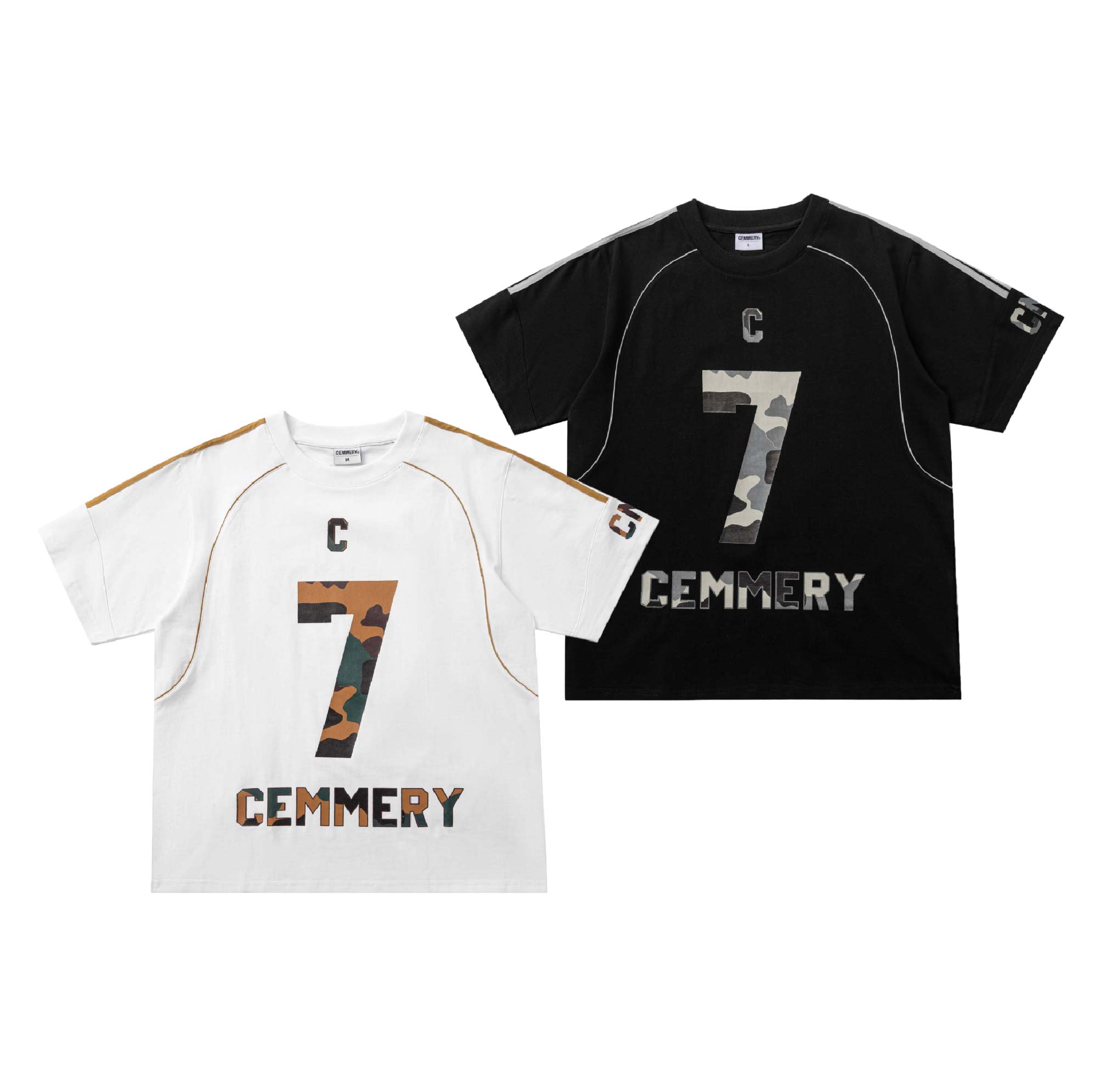 Áo thun cemmery local brand chính hãng camo tee 2 màu áo thun unisex nam nữ