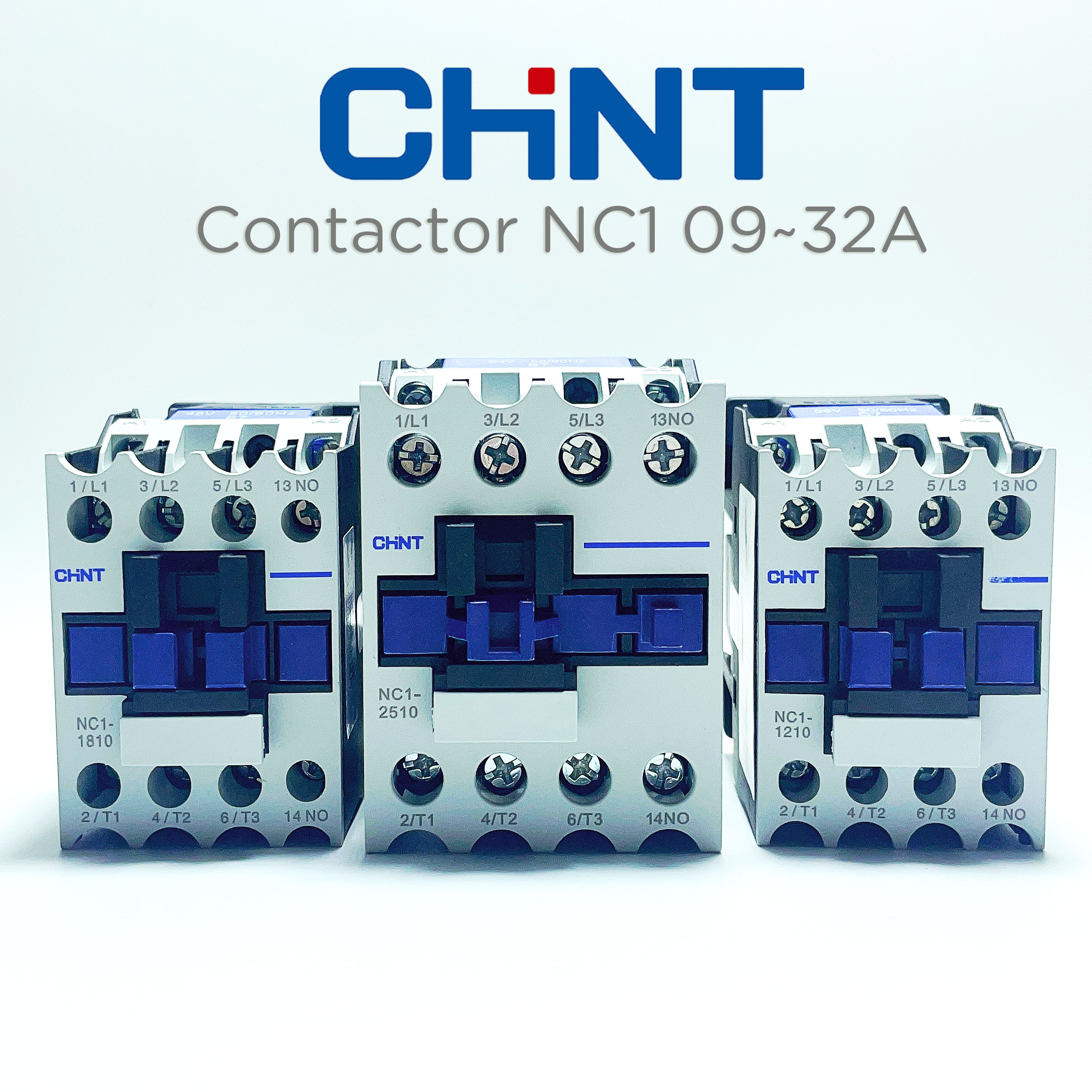 Khởi động từ chint nc1 09~32a 110vac 36vac 24vac chính hãng nhập khẩu