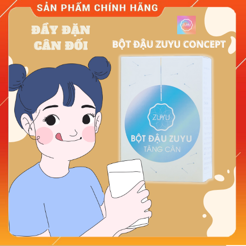 Bột Ngũ Cốc Tăng Cân ZuYu (Hộp 500 gram)- Bột Đậu Tăng Cân Thiên Nhiên