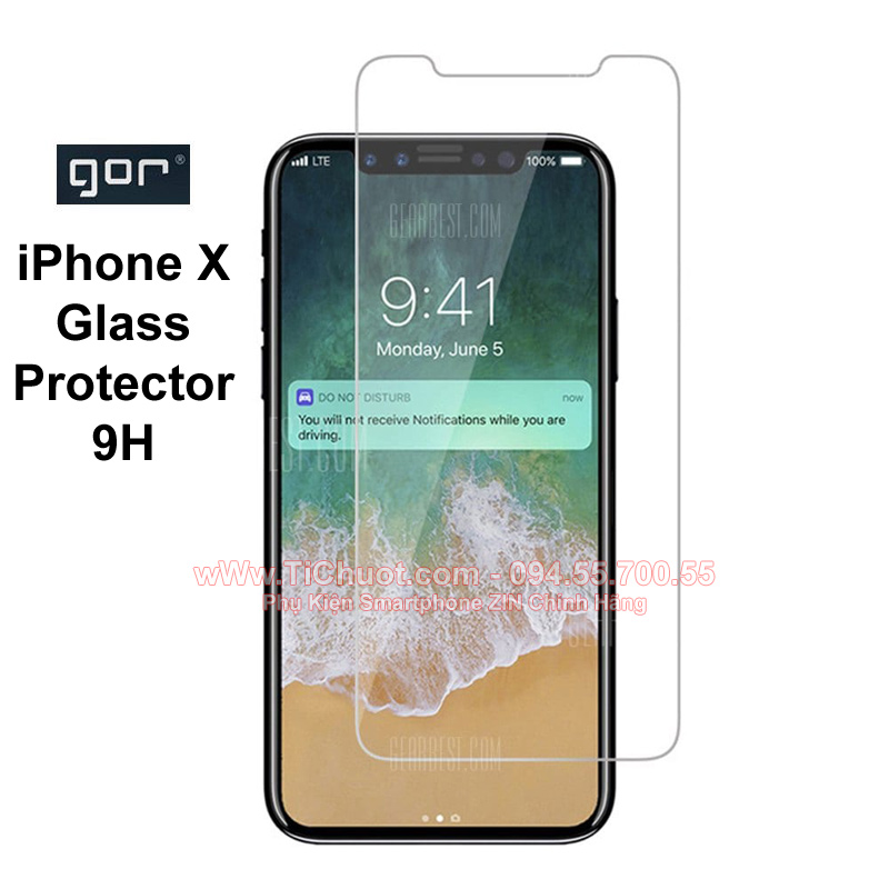 [HCM]Cường Lực iPhone X / XS Phụ Kiện Đầy Đủ