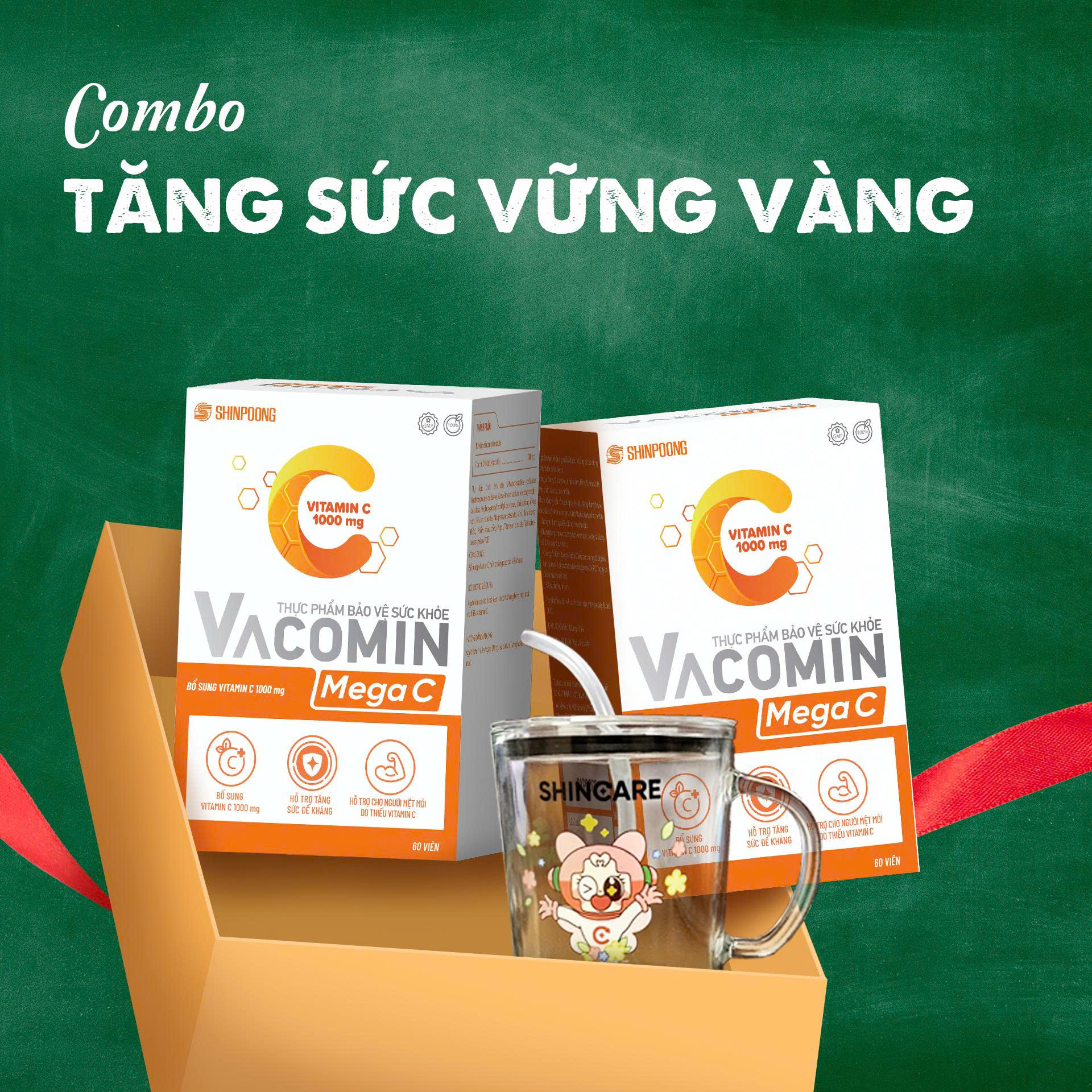 COMBO TĂNG SỨC VỮNG VÀNG- Shinpoong Pharma