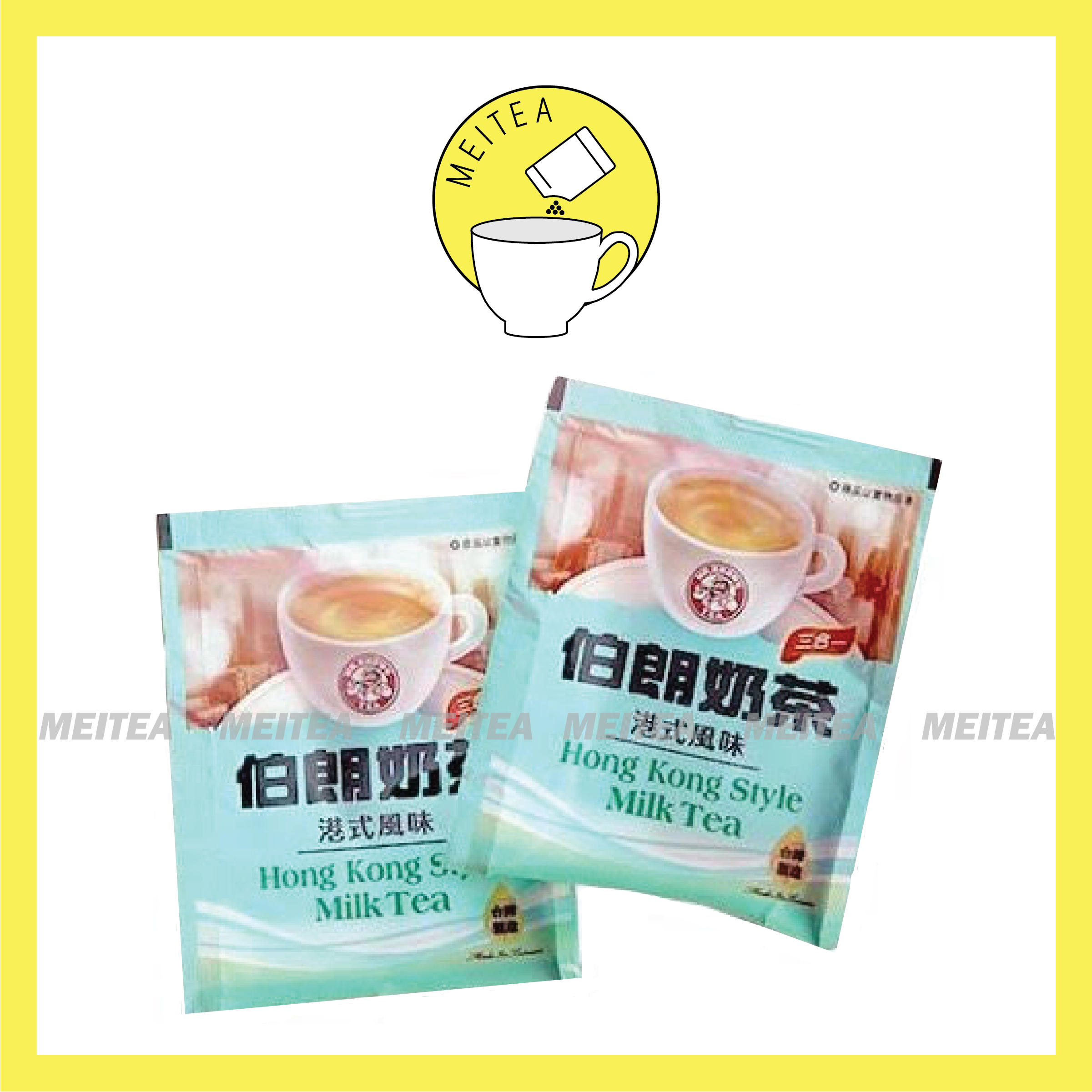 [HCM] 1 gói lẻ trà sữa HongKong Style - Mr Brown Đài Loan - 16g