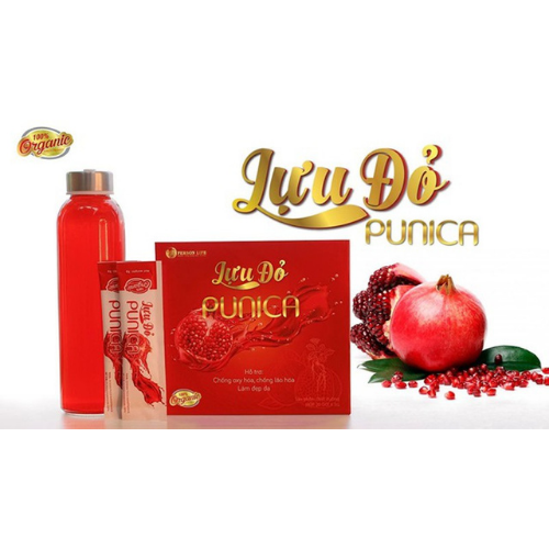 LỰU ĐỎ PUNICA CHĂM SÓC LÀM ĐẸP DA