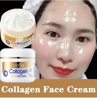 Kem Dưỡng Trắng Da Cấp Ẩm Collagen Sadoer Whitening Cream Kem dưỡng ẩm tối ưu Giúp Da Mặt Mịn Màng Se Khít Lỗ Chân Lông Giữ Ẩm Và Tái Tạo Da Mặt Tươi Trẻ Đầy Sức Sống, Dưỡng ẩm và giữ ẩm cứu làn da khô lớn
