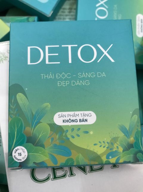 Detox giảm cân 30 viên