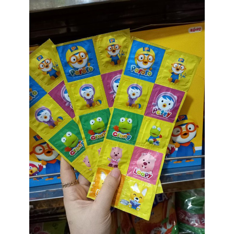 Kẹo vitamin c pororo vị đào hàn quốc 12gr 553034