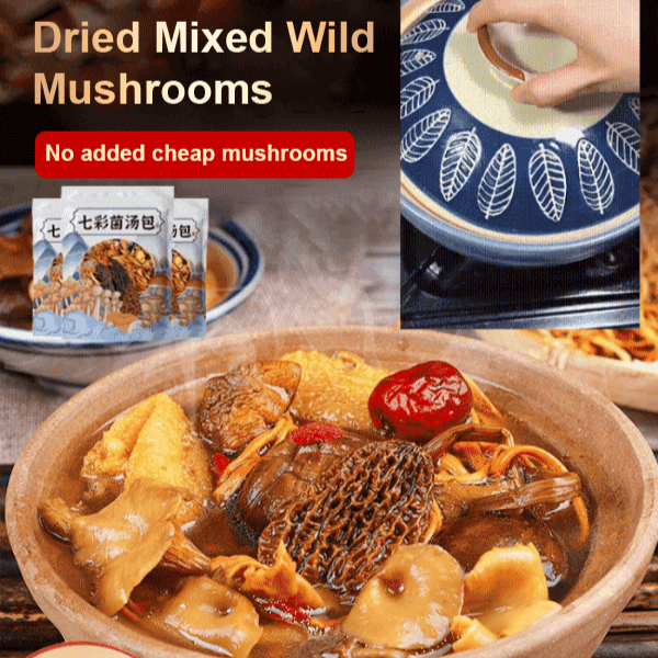 viviking Colorful mushroom soup dumplings are nourishing and delicious