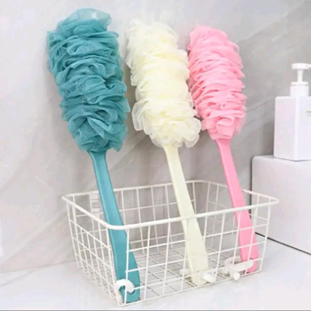 Cây bông tắm, cây chà lưng kèm bông tắm