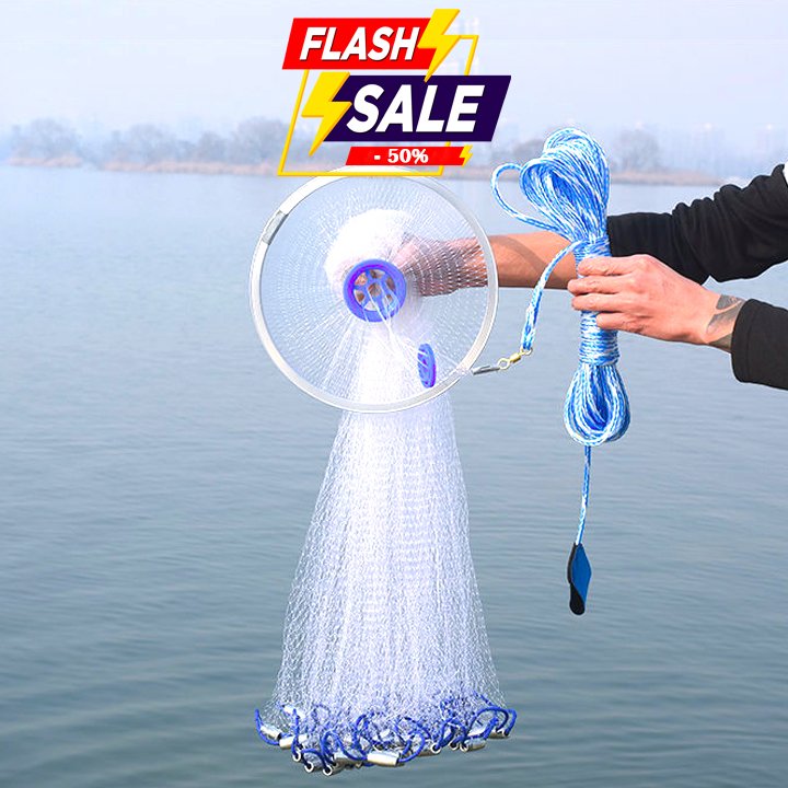 Lưới Đánh Cá Chài Cước Thái Lan 3 mét