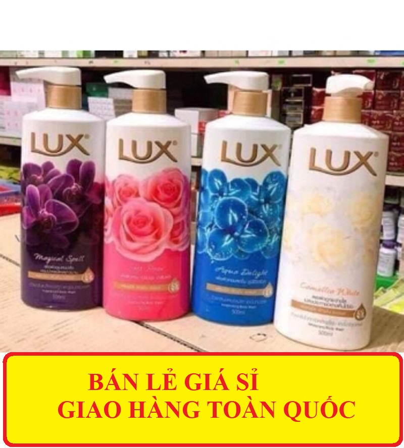 [HCM]Sữa tắm Lux Thái Lan sữa tắm làm trắng da giúp da mịn màng