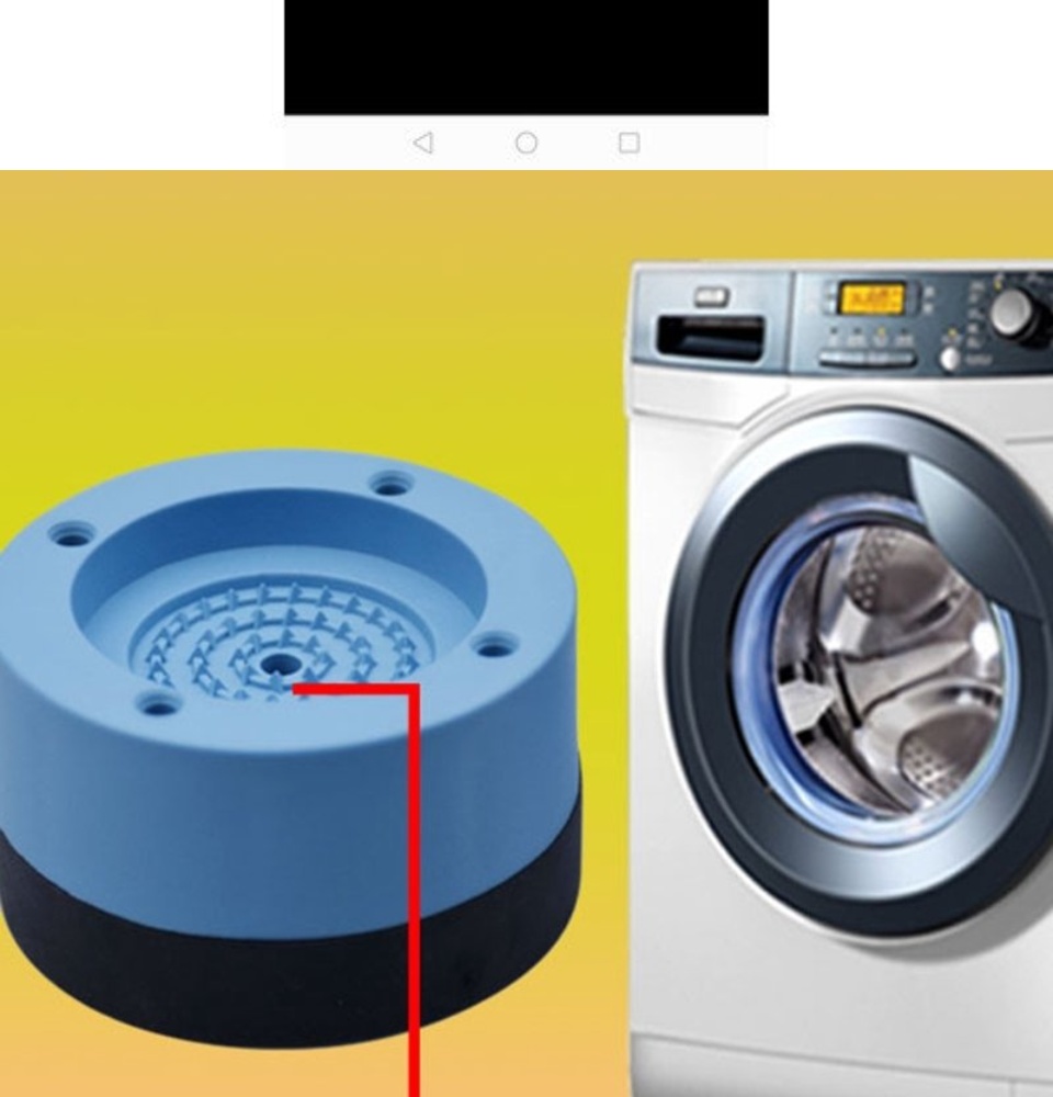 ĐỆM CAO SU KÊ CHÂN CHỐNG RUNG ĐA NĂNG CHO MÁY GIẶT SET 4 CÁI