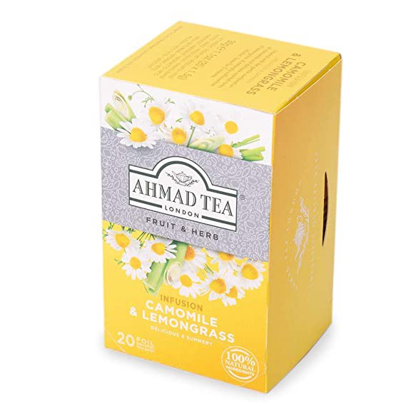 Trà "Hoa Cúc Anh Quốc" 30g (20 túi x1.5g) - Ahmad Camomile & Lemongrass 30g/20bags