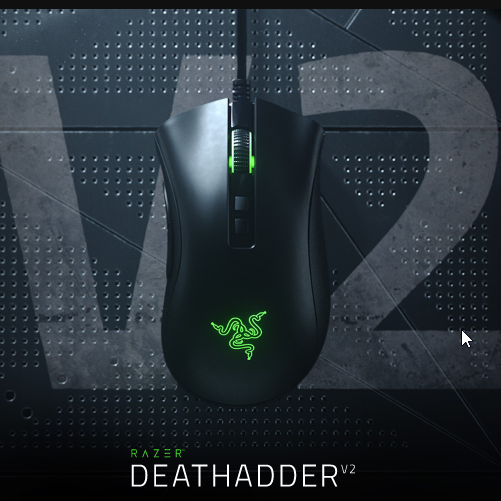 Chuột chơi game Razer Deathadder v2 Chính hãng- Mới 100% nobox.