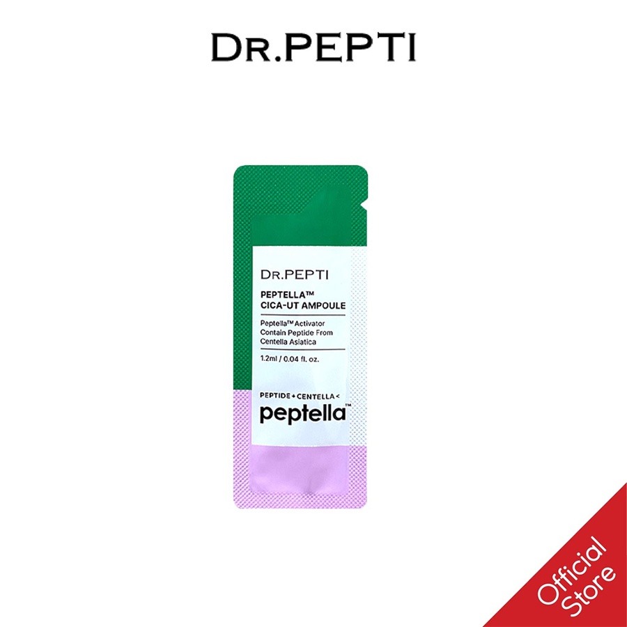 Tinh Chất Phục Hồi Và Săn Chắc Da DR.PEPTI Peptella Cica-Ut Ampoule 1.2ml ( gói dùng thử)