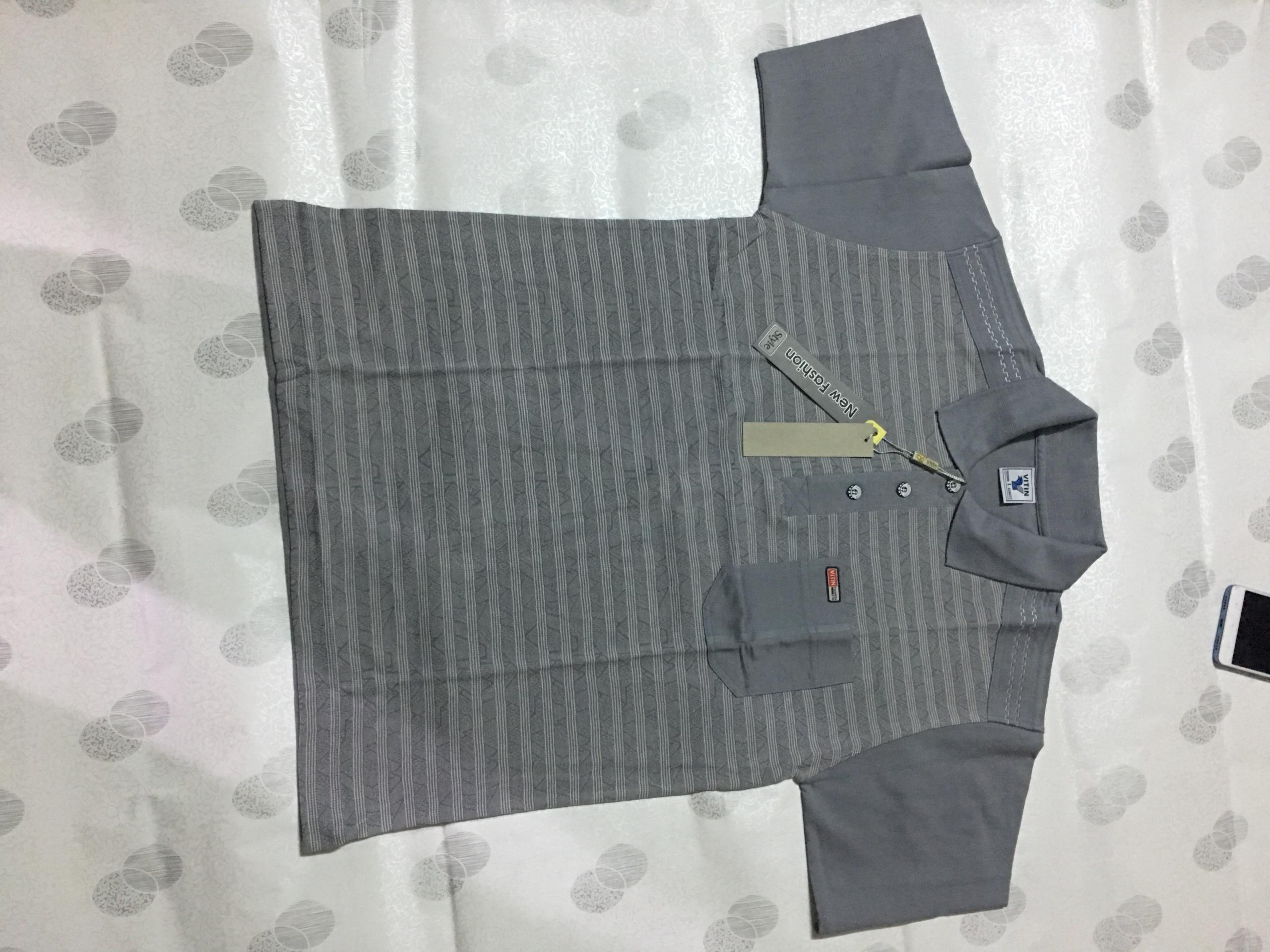 Áo thun trung niên họa tiết 3d cotton 100%